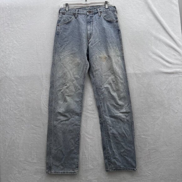 Vintage Wrangler Jeans Mens 30 (28x31) Blue Blue Bell Western Cut Made In Japan